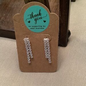 Cubic zirconia Dangle Earrings